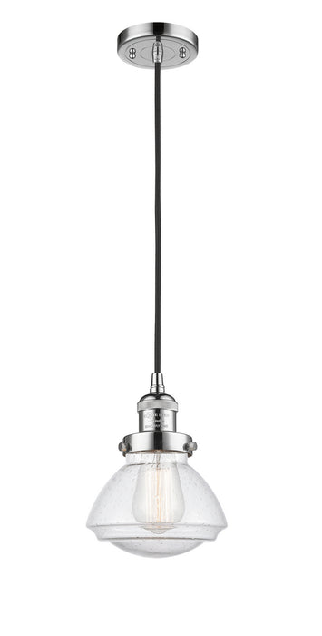 Innovations 201C-PC-G324 One Light Mini Pendant, Polished Chrome