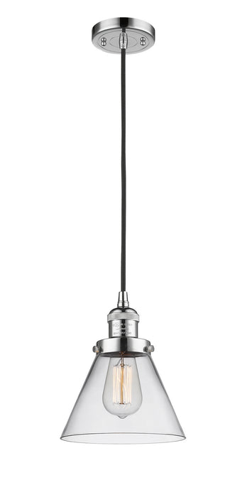 Innovations 201C-PC-G42 One Light Mini Pendant, Polished Chrome