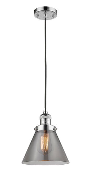 Innovations 201C-PC-G43 One Light Mini Pendant, Polished Chrome