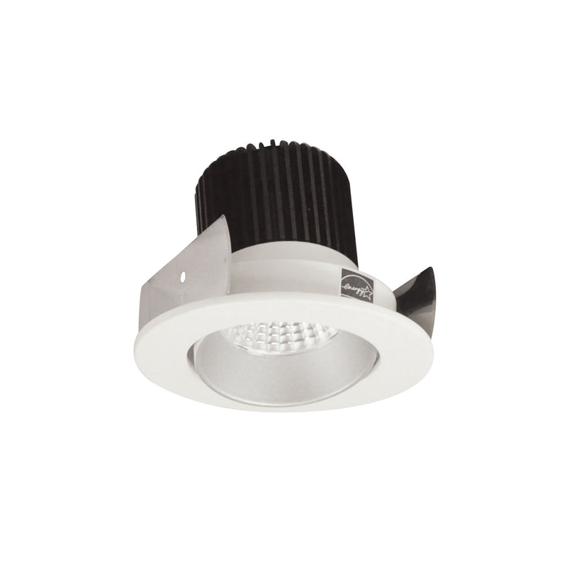 Nora Lighting NIOB-2RC30XHZMPW/10 Adjustable Trim, Haze Reflector / Matte Powder White Flange