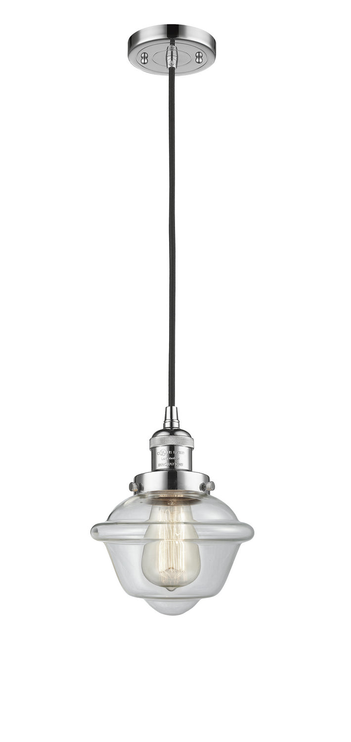 Innovations 201C-PC-G532 One Light Mini Pendant, Polished Chrome