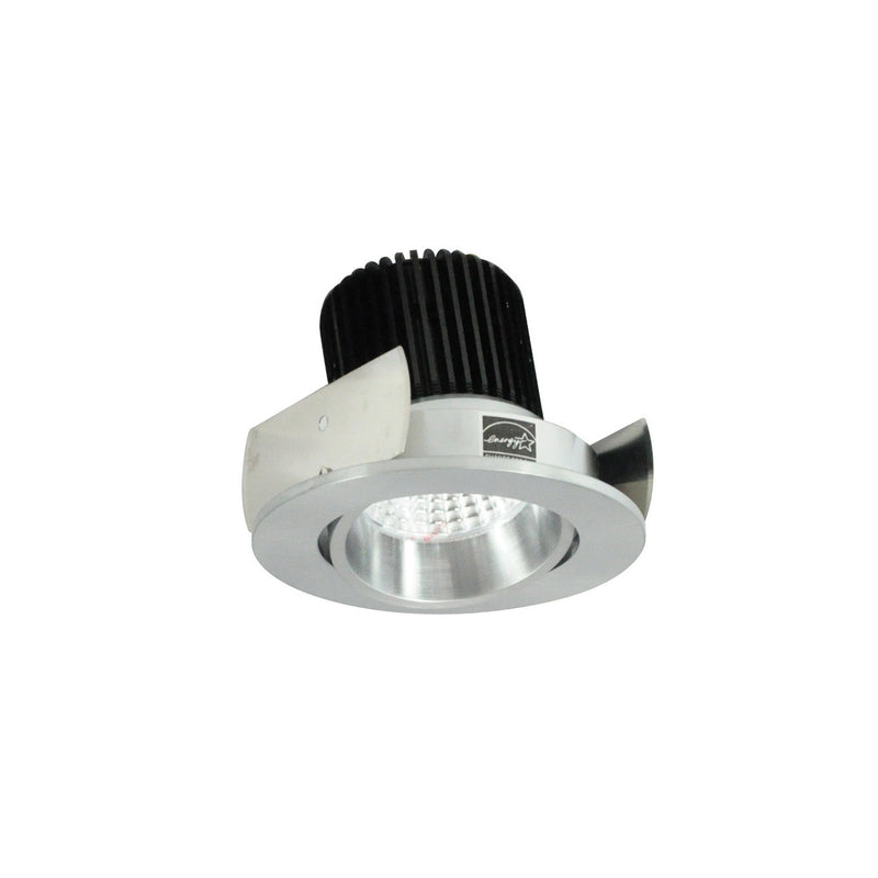 Nora Lighting NIOB-2RCCDXNN 2" Round Cone Reg. Adjustable, Natural Metal Reflector / Natural Metal Flange