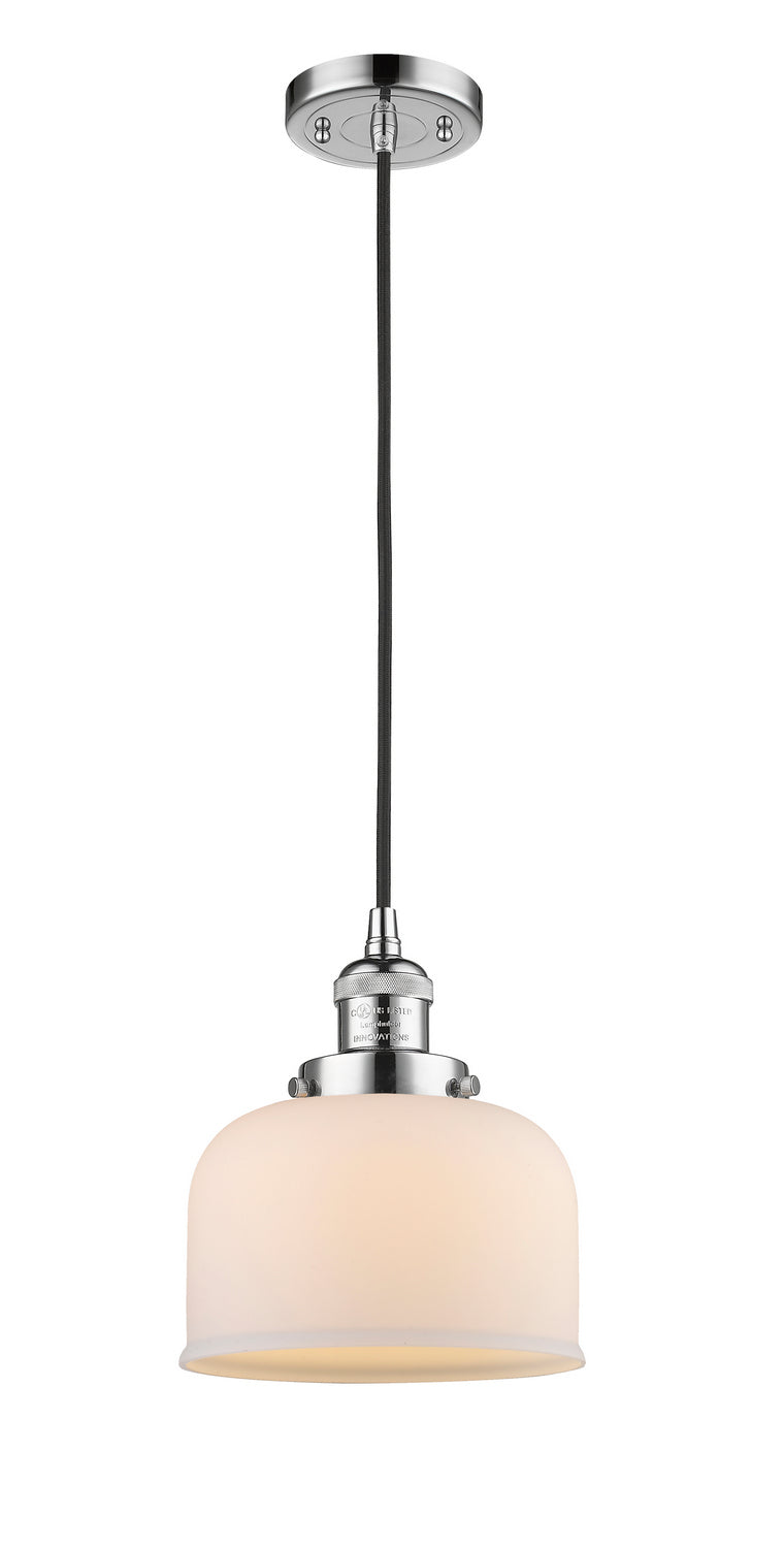 Innovations 201C-PC-G71 One Light Mini Pendant, Polished Chrome