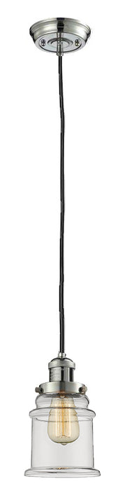 Innovations 201C-PN-G182-LED LED Mini Pendant, Polished Nickel