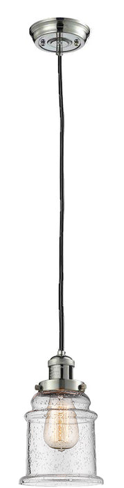 Innovations 201C-PN-G184-LED LED Mini Pendant, Polished Nickel