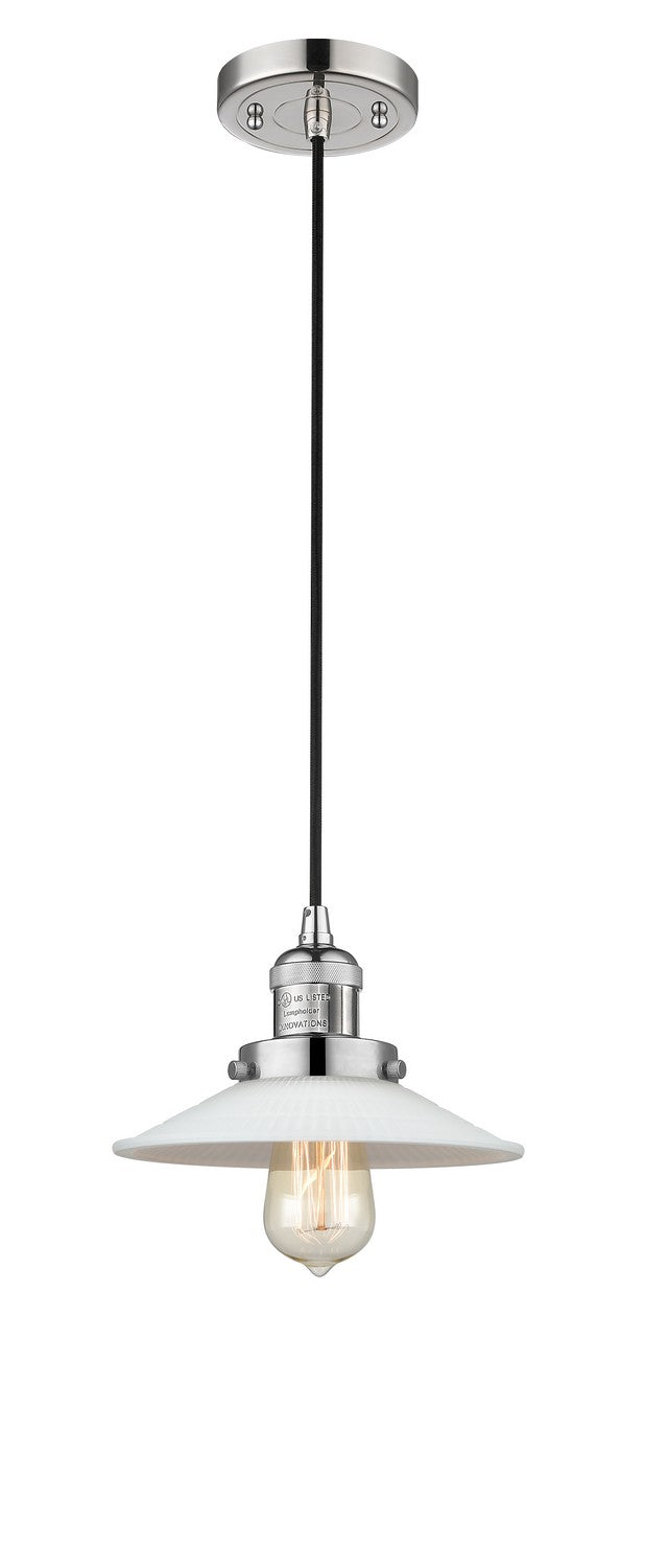 Innovations 201C-PN-G1-LED LED Mini Pendant, Polished Nickel