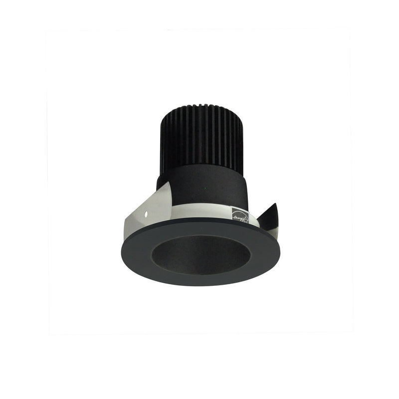 Nora Lighting NIOB-2RNDC50XBB 2" Round Deep Cone Reg, Black Reflector / Black Flange