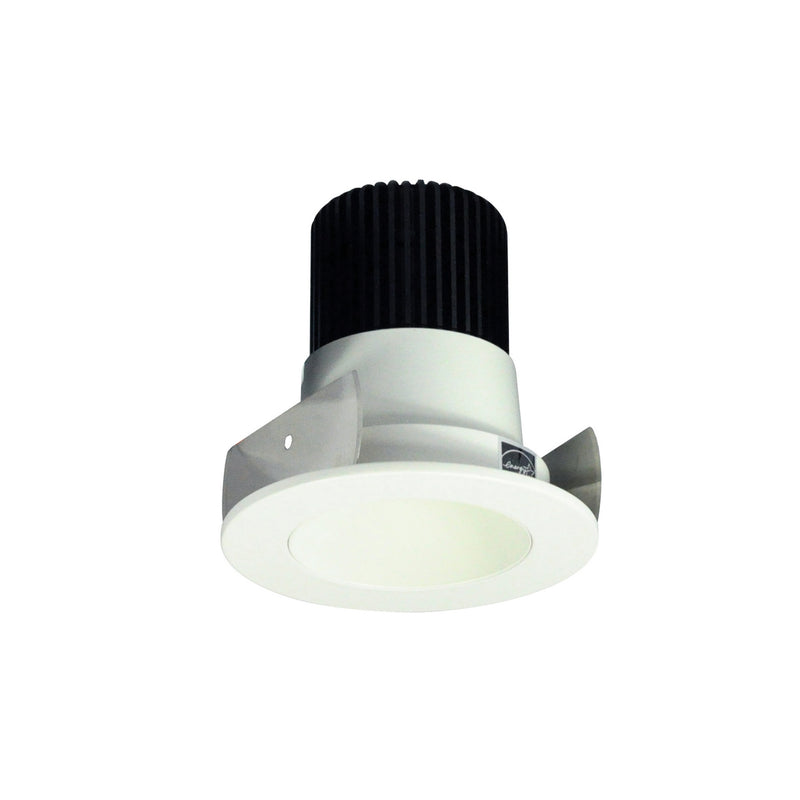 Nora Lighting NIOB-2RNDC50XMPW 2" Round Deep Cone Reg, Matte Powder White Reflector / Matte Powder White Flange