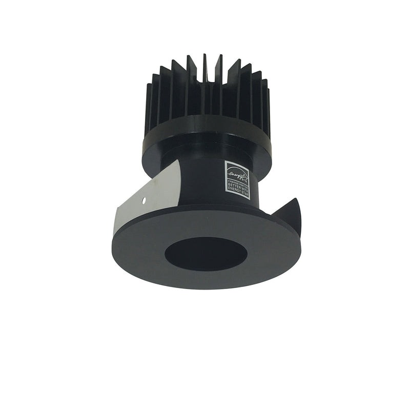 Nora Lighting NIOB-2RPH50XBB/HL Non-Adjustable Trim, Black Pinhole / Black Flange