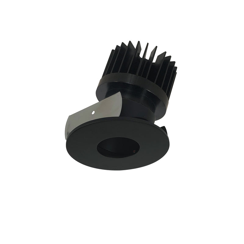 Nora Lighting NIOB-2RPHA30XBB/HL Trim, Black Pinhole / Black Flange