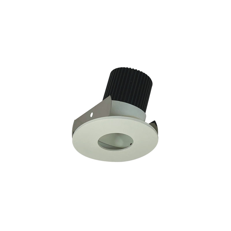 Nora Lighting NIOB-2RPHA35XWW/10 Trim, White Pinhole / White Flange