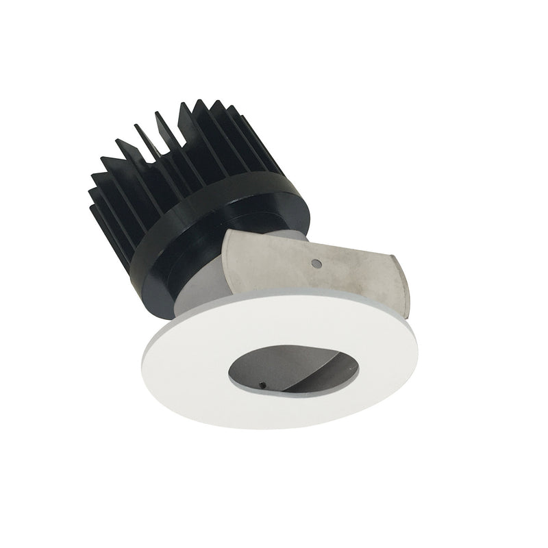 Nora Lighting NIOB-2RSL27XMPW/HL Trim, Matte Powder White Slot Aperture / Matte Powder White Flange