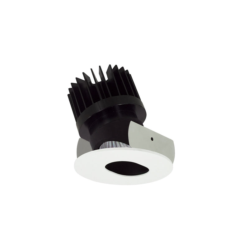 Nora Lighting NIOB-2RSL30XBMPW/HL Trim, Black Slot Aperture / Matte Powder White Flange