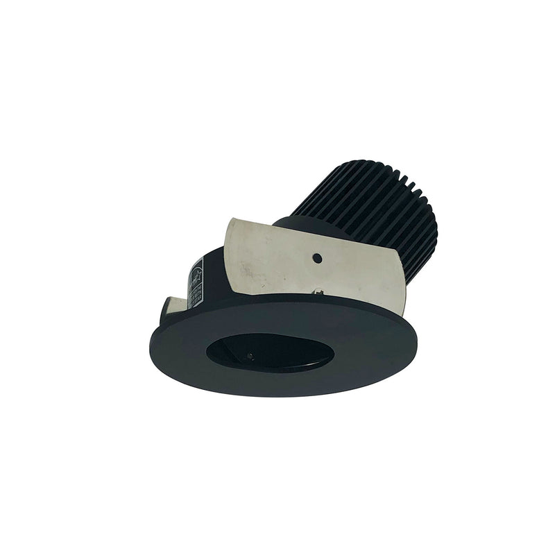 Nora Lighting NIOB-2RSL50XBB/10 2" Round Slot, Black Slot Aperture / Black Flange