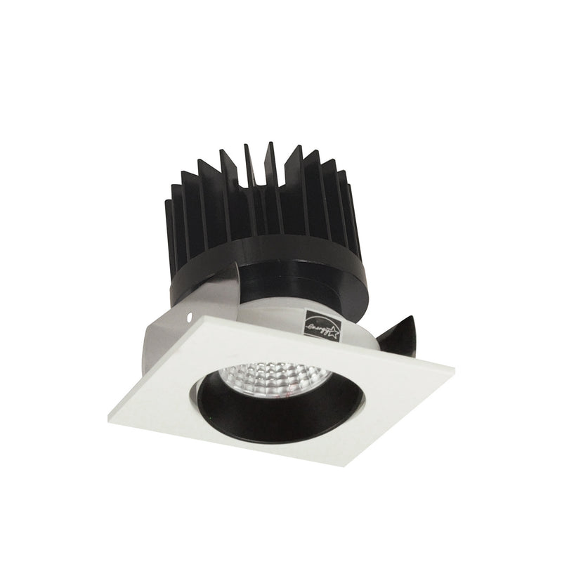 Nora Lighting NIOB-2SC30XBW/HL Trim, Black Reflector / White Flange