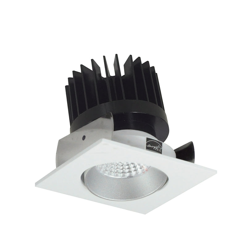 Nora Lighting NIOB-2SC30XHZMPW/HL Trim, Haze Reflector / Matte Powder White Flange