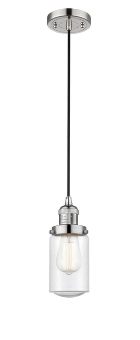 Innovations 201C-PN-G314-LED LED Mini Pendant, Polished Nickel