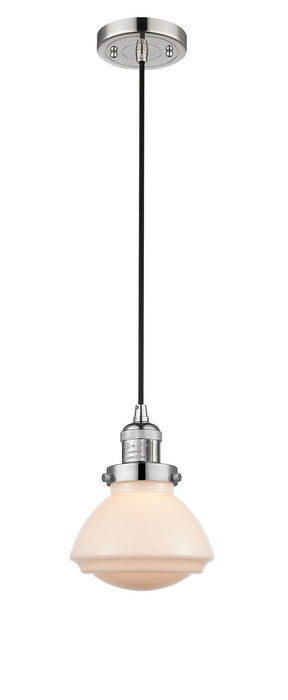 Innovations 201C-PN-G321-LED LED Mini Pendant, Polished Nickel