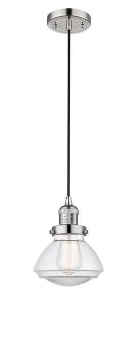 Innovations 201C-PN-G322-LED LED Mini Pendant, Polished Nickel