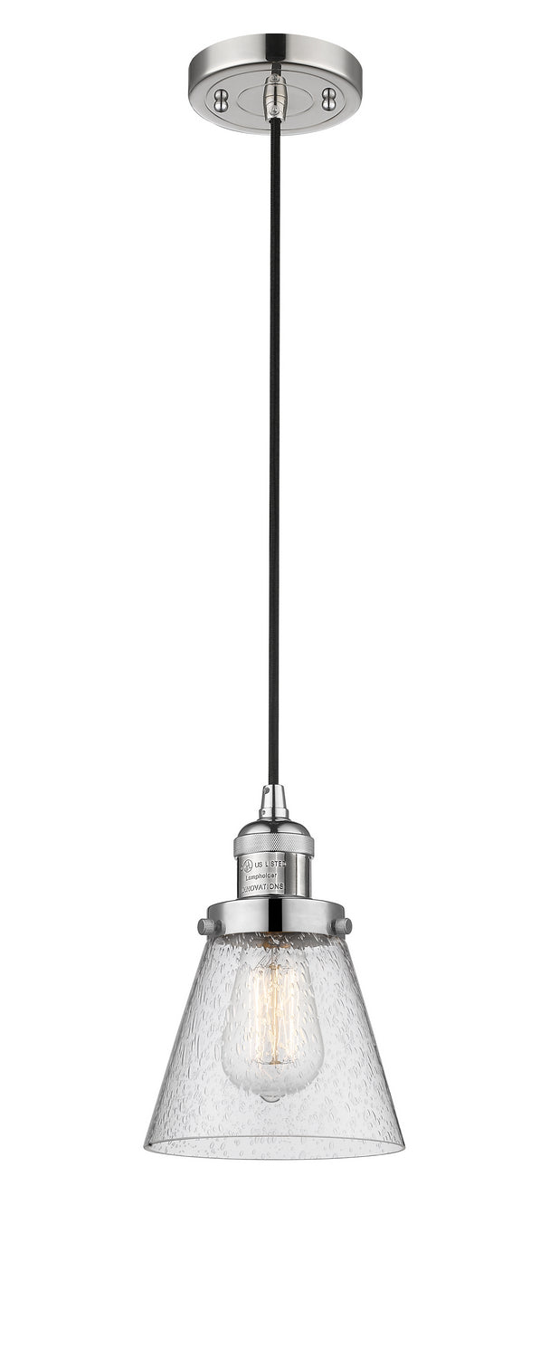 Innovations 201C-PN-G64-LED LED Mini Pendant, Polished Nickel
