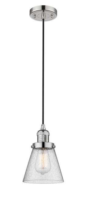 Innovations 201C-PN-G64-LED LED Mini Pendant, Polished Nickel