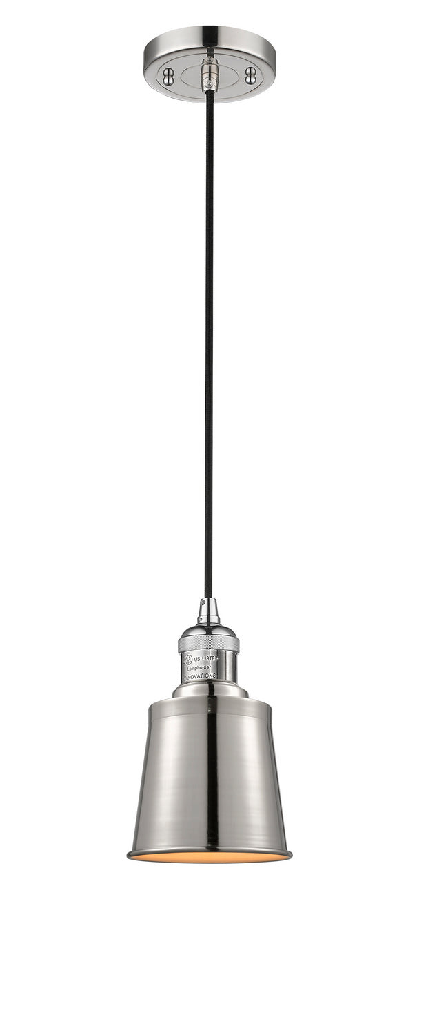 Innovations 201C-PN-M9-LED LED Mini Pendant, Polished Nickel