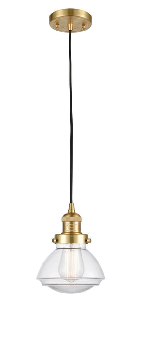 Innovations 201C-SG-G322-LED LED Mini Pendant, Satin Gold