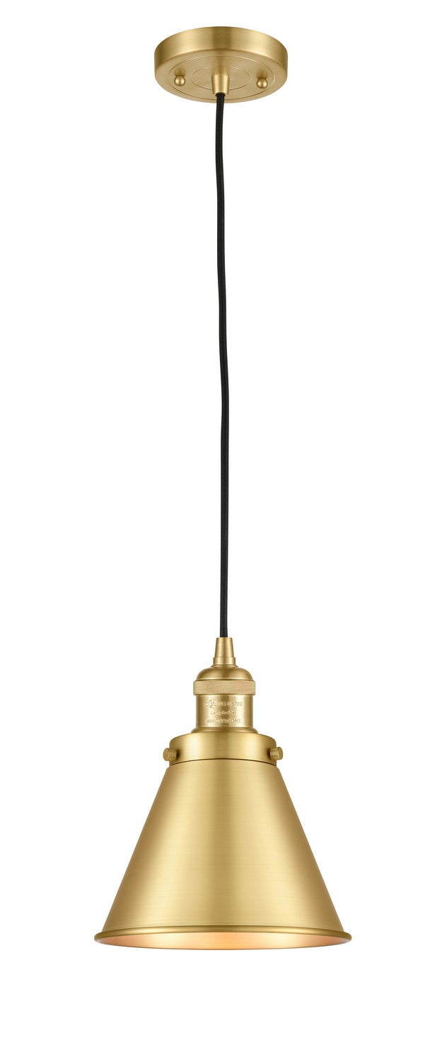 Innovations 201C-SG-M13-SG-LED LED Mini Pendant, Satin Gold