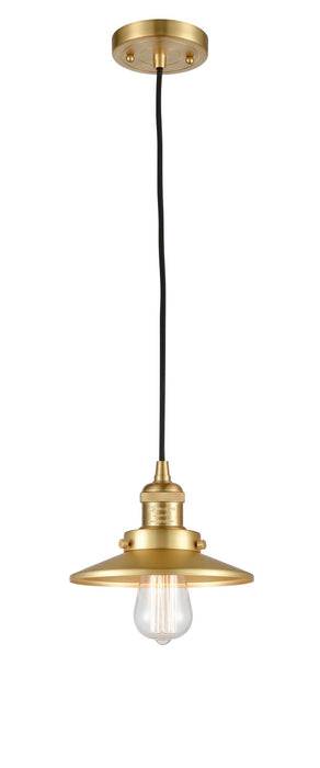 Innovations 201C-SG-M4 One Light Mini Pendant, Satin Gold