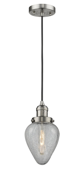Innovations 201C-SN-G165-LED LED Mini Pendant, Brushed Satin Nickel