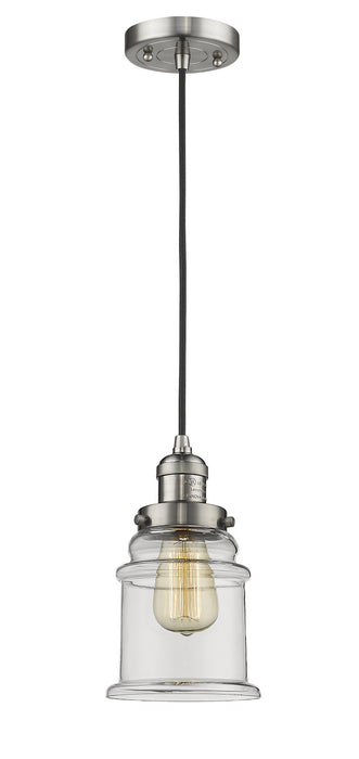 Innovations 201C-SN-G182-LED LED Mini Pendant, Brushed Satin Nickel