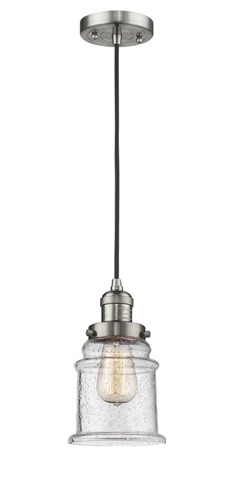 Innovations 201C-SN-G184-LED LED Mini Pendant, Brushed Satin Nickel