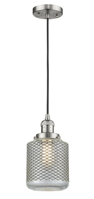 Innovations 201C-SN-G262-LED LED Mini Pendant, Brushed Satin Nickel