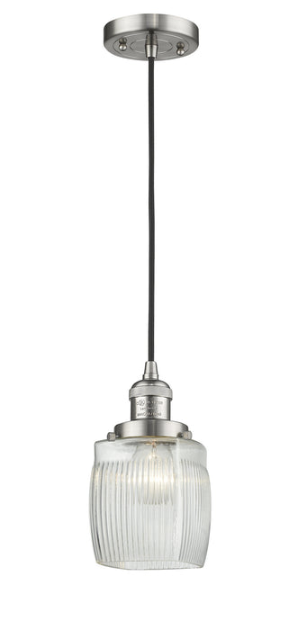 Innovations 201C-SN-G302-LED LED Mini Pendant, Brushed Satin Nickel