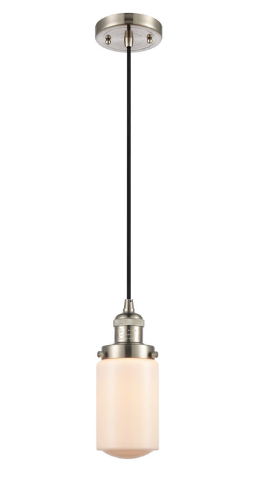 Innovations 201C-SN-G311 One Light Mini Pendant, Brushed Satin Nickel