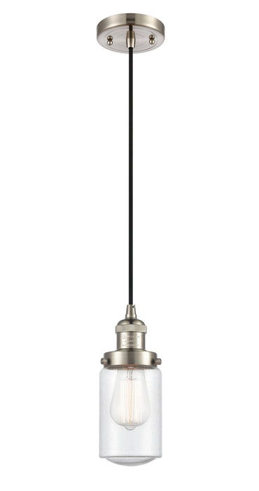 Innovations 201C-SN-G314 One Light Mini Pendant, Brushed Satin Nickel
