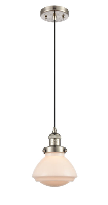 Innovations 201C-SN-G321-LED LED Mini Pendant, Brushed Satin Nickel