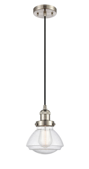 Innovations 201C-SN-G324-LED LED Mini Pendant, Brushed Satin Nickel
