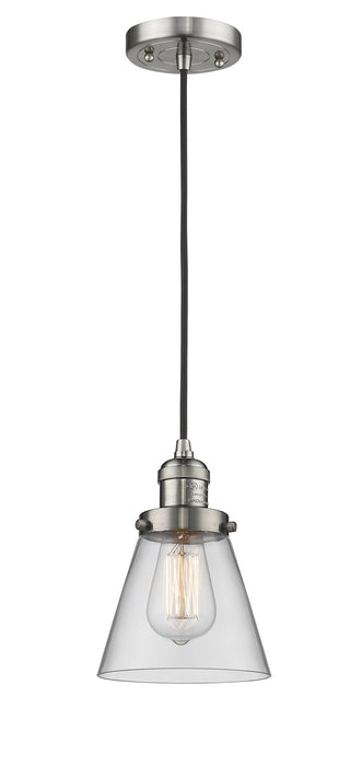 Innovations 201C-SN-G62-LED LED Mini Pendant, Brushed Satin Nickel