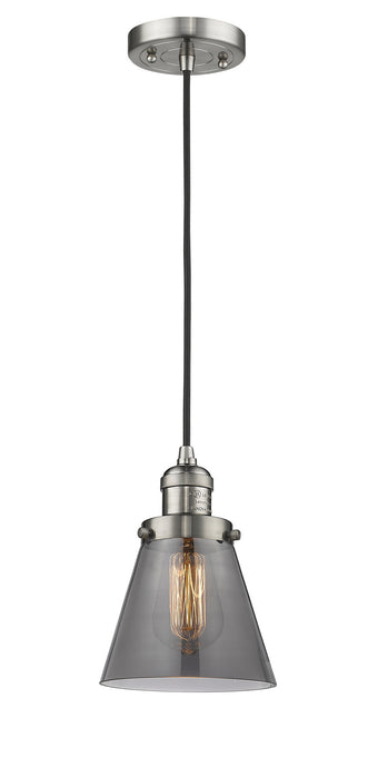 Innovations 201C-SN-G63-LED LED Mini Pendant, Brushed Satin Nickel