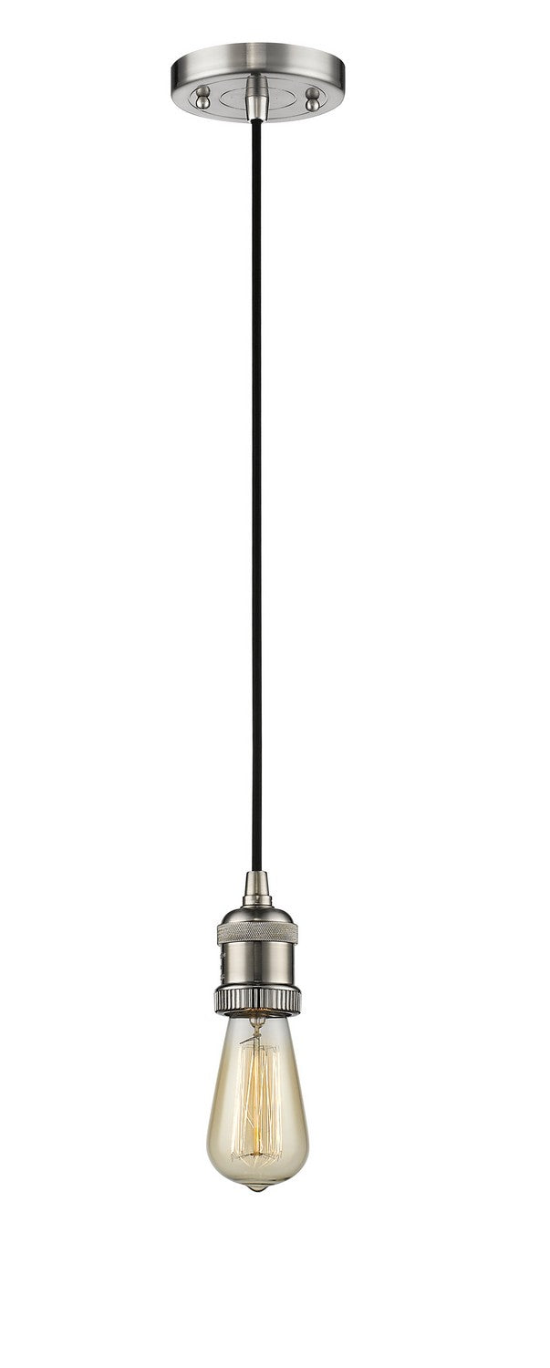 Innovations 201C-SN-LED LED Mini Pendant, Brushed Satin Nickel