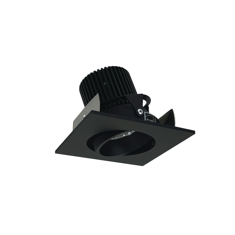 Nora Lighting NIOB-2SCCDXBB 2" Square Cone Reg. Adj., Black Reflector / Black Flange