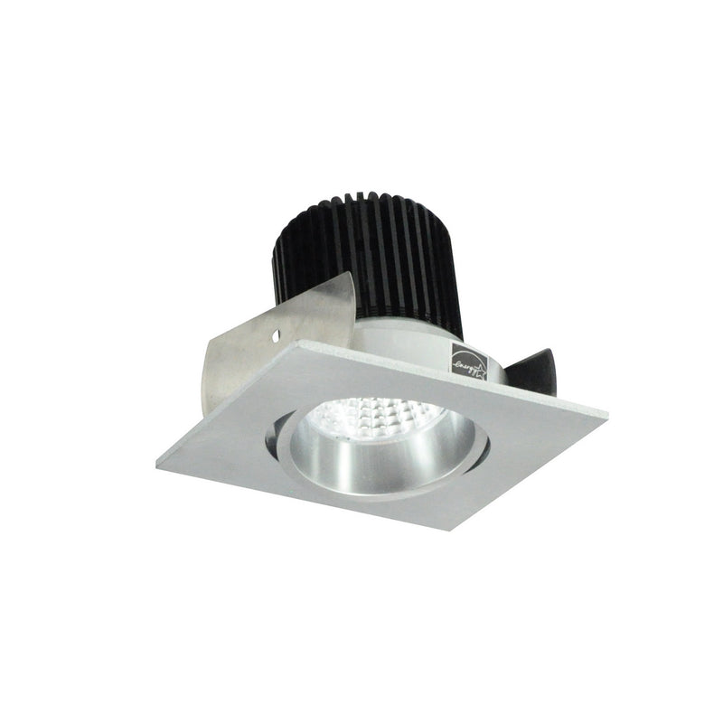Nora Lighting NIOB-2SCCDXNN 2" Square Cone Reg. Adj., Natural Metal Reflector / Natural Metal Flange