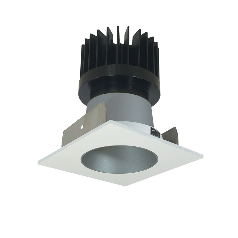 Nora Lighting NIOB-2SNDC27XHZMPW/HL Trim, Haze Reflector / Matte Powder White Flange