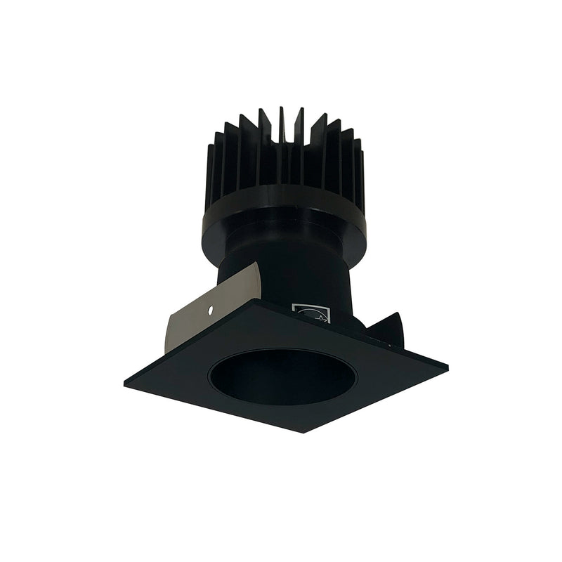Nora Lighting NIOB-2SNDC50XBB/HL Trim, Black Reflector / Black Flange