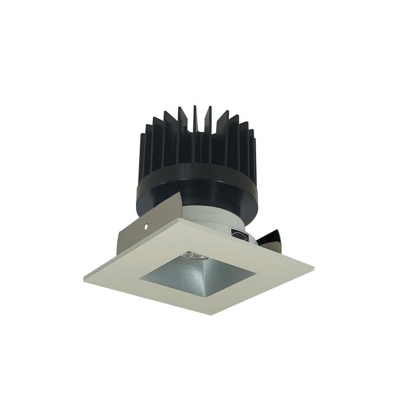 Nora Lighting NIOB-2SNDSQ40XHW/HL Trim, Haze Reflector / White Flange