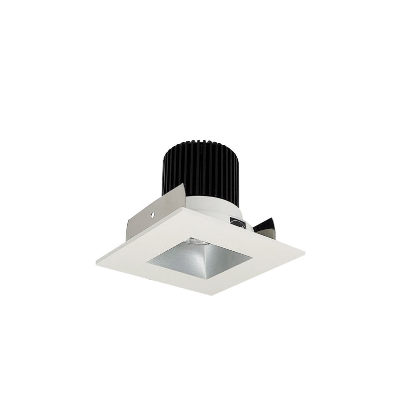 Nora Lighting NIOB-2SNDSQCDXHZMPW Trim, Haze Reflector / Matte Powder White Flange