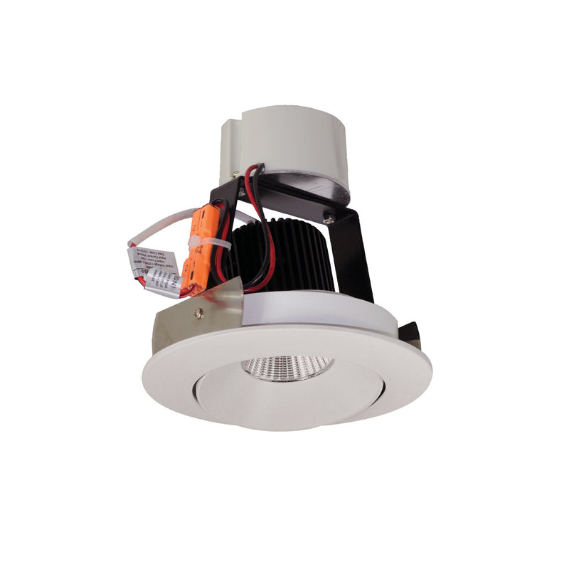 Nora Lighting NIR-4RC27XWW/10 Recessed, White Reflector / White Flange