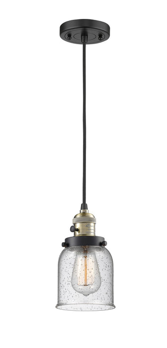 Innovations 201CSW-BAB-G54-LED LED Mini Pendant, Black Antique Brass