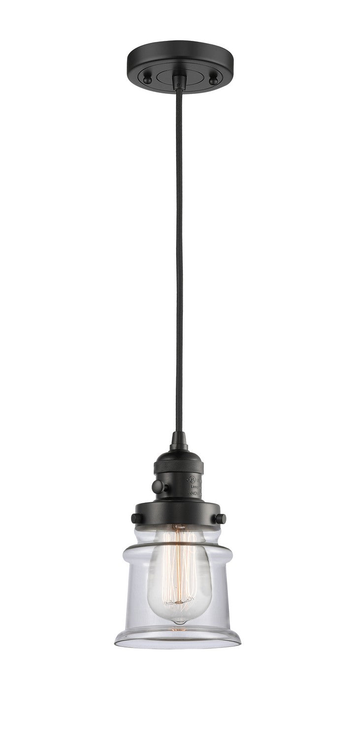 Innovations 201CSW-BK-G182S-LED LED Mini Pendant, Matte Black